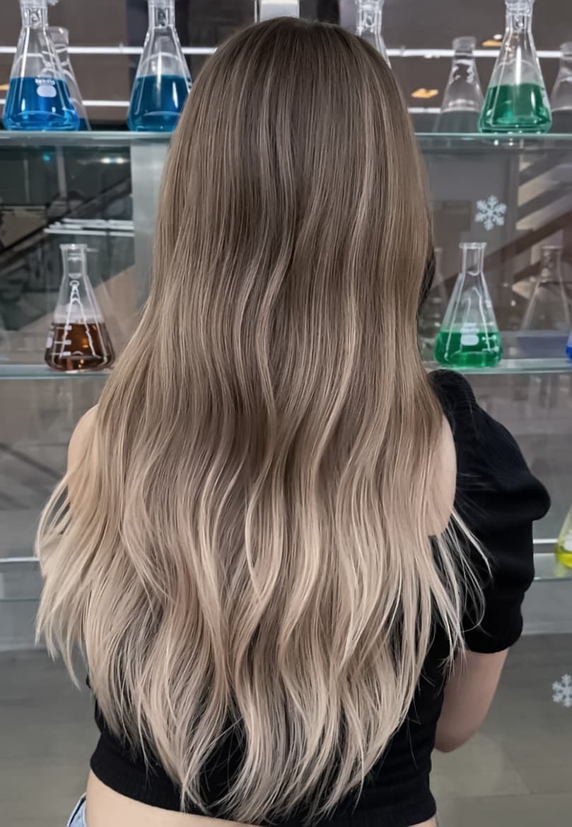 K-beauty hair result